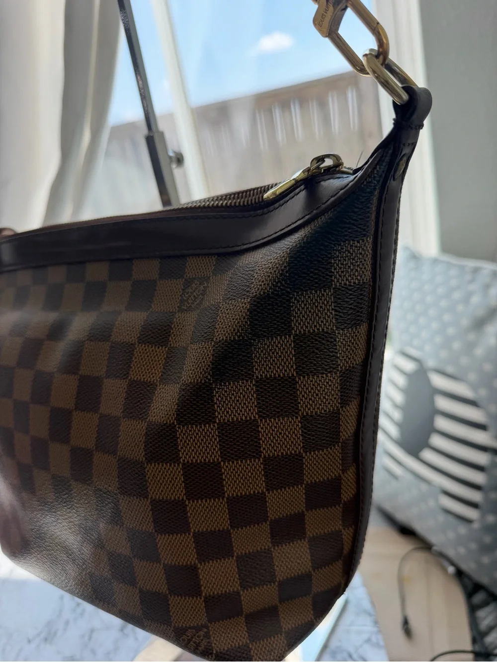 Louis Vuitton Damier Ebène Illovo shoulder bag